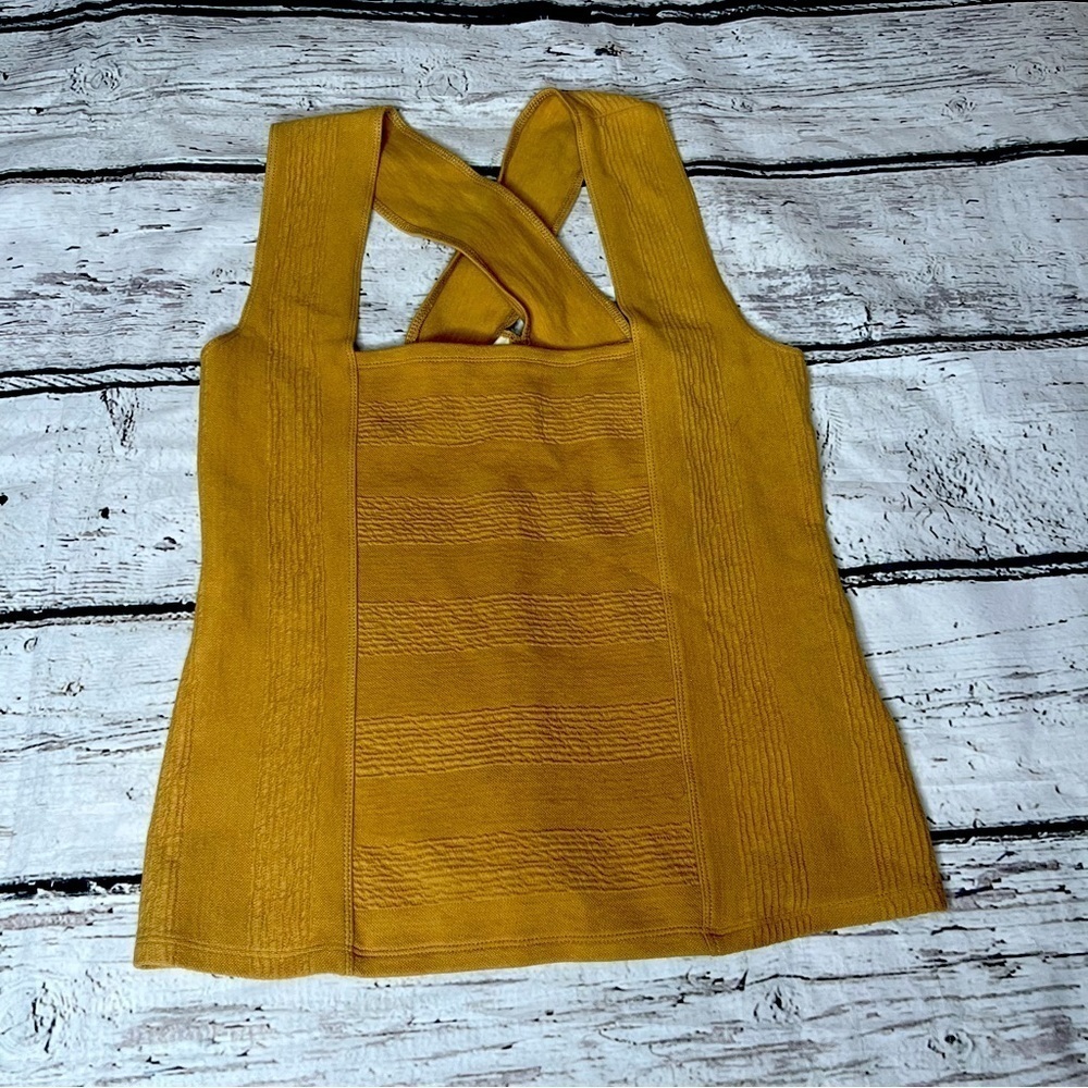 NWT Anthro Maeve Stephie Crossback Tank Top Size M